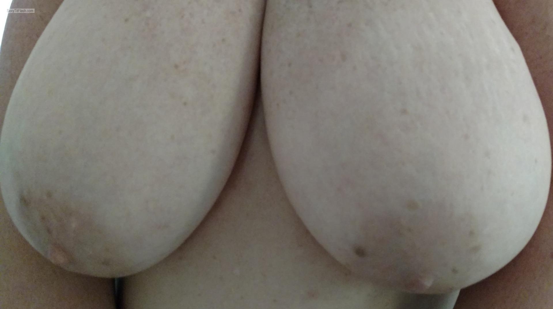 Tit Flash: My Very Big Tits - Baby-G from United States